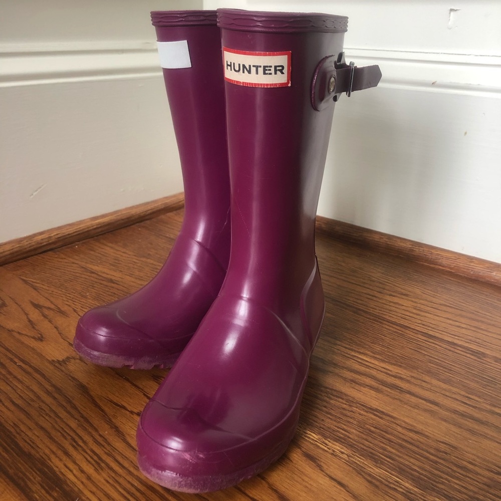 Little girls Hunter Rain Boots shoes